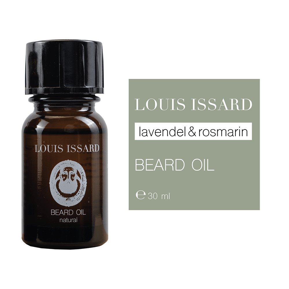 Lavendel, Rosmarin, Natürliches Bartöl, 30ml - Louis Issard