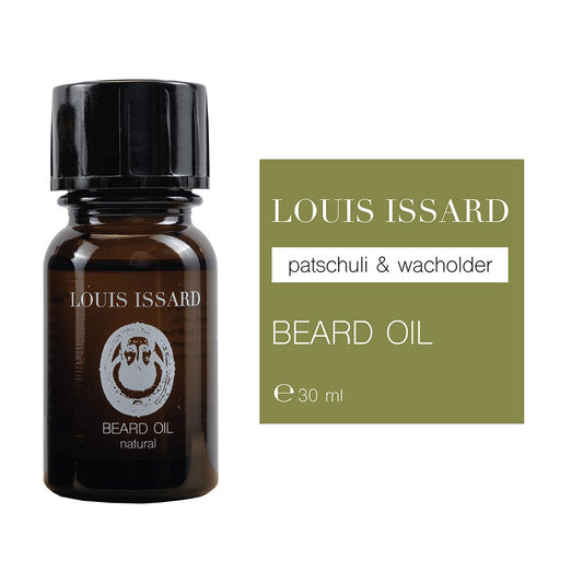 Patschuli, Wacholder, Natürliches Bartöl, 30ml - Louis Issard